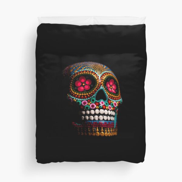 Item preview, Multicolored Skull Decor designed and sold by LivingKreative.