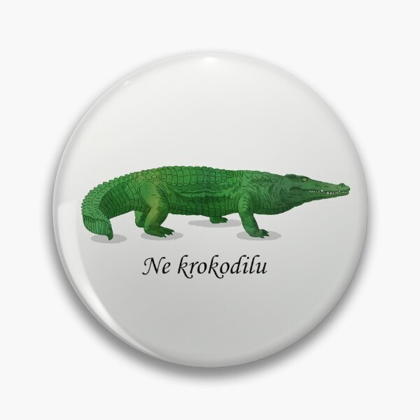 Item preview, Ne krokodilu designed and sold by MirindaMondo.