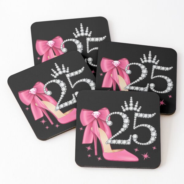 Item preview, 25th Birthday. 25 years old girls, ladies designed and sold by iclipart.