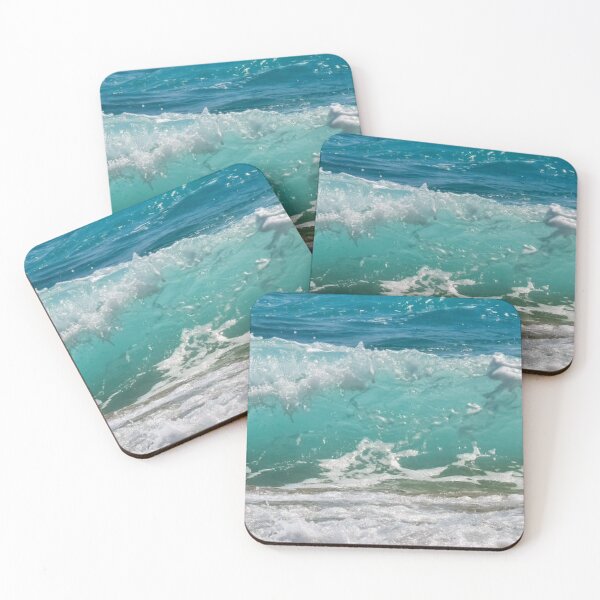 Item preview, Ocean Blue Shore Waves,# In April We Wear blue# lovely blue colored pattern designed and sold by KAMRAN HASSAN.