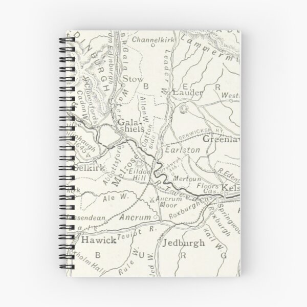 Item preview, The Course of The River Tweed, 1891 (Central Scottish Borders) designed and sold by yourscotborders.
