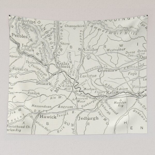 Item preview, The Course of The River Tweed, 1891 (Central Scottish Borders) designed and sold by yourscotborders.