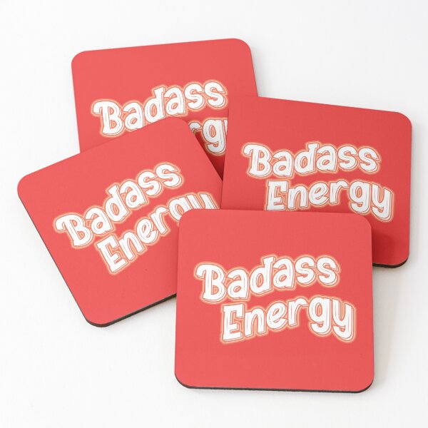 Item preview, BadAss Energy - Positive Motivational Woman Empowerment  designed and sold by NastySquad.