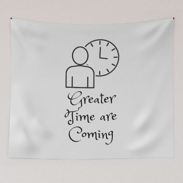 Item preview, Greater Time are Coming - Cool Sticker designed and sold by joejiing.
