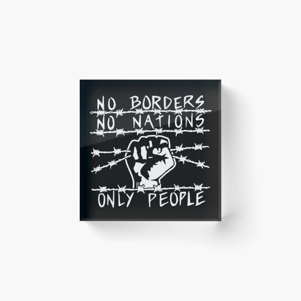 Item preview, No Borders No Nations Only People designed and sold by jacquesi97.
