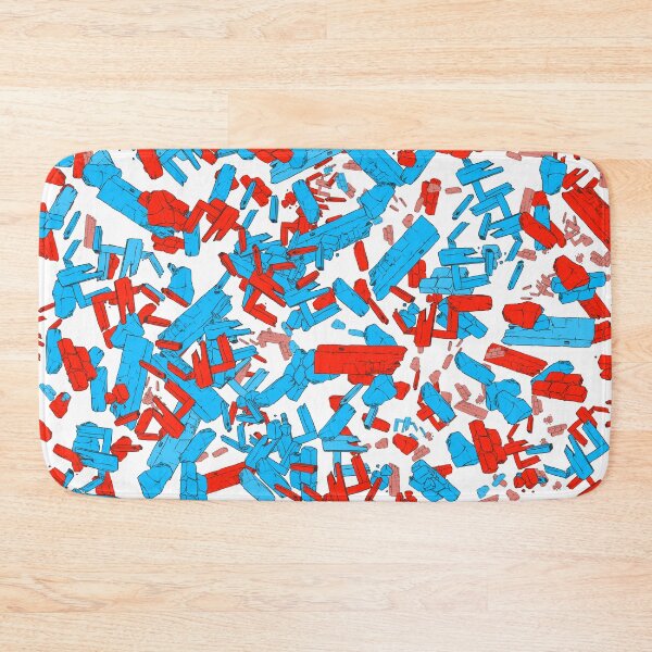 Item preview, Comic book explosion - red blue designed and sold by Thecolorschemer.