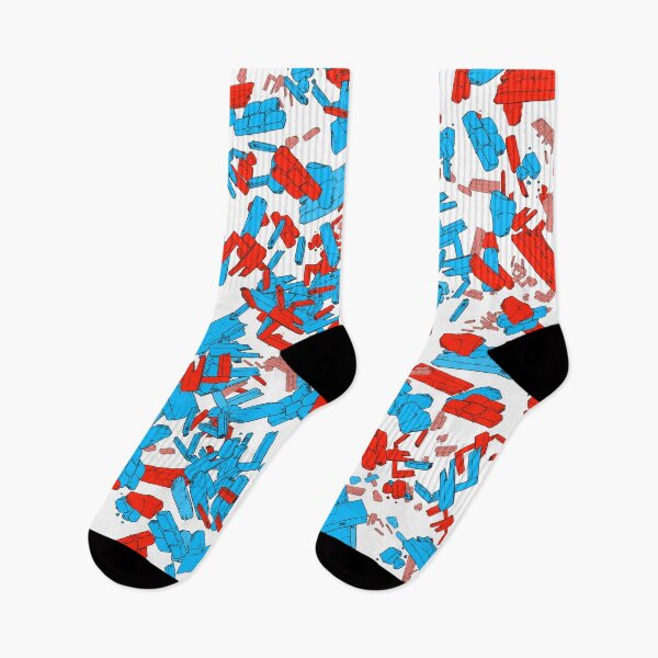 Item preview, Comic book explosion - red blue designed and sold by Thecolorschemer.
