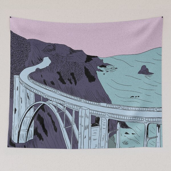 Item preview, Bixby Creek Bridge designed and sold by fernandaschalle.