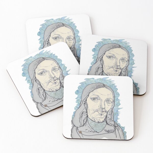 Item preview, Jesus Christ Portrait (Drawing ACCI) designed and sold by VanyssaGraphics.