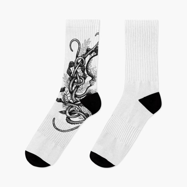 Item preview, Octupus and COral Black and White designed and sold by erdavid.