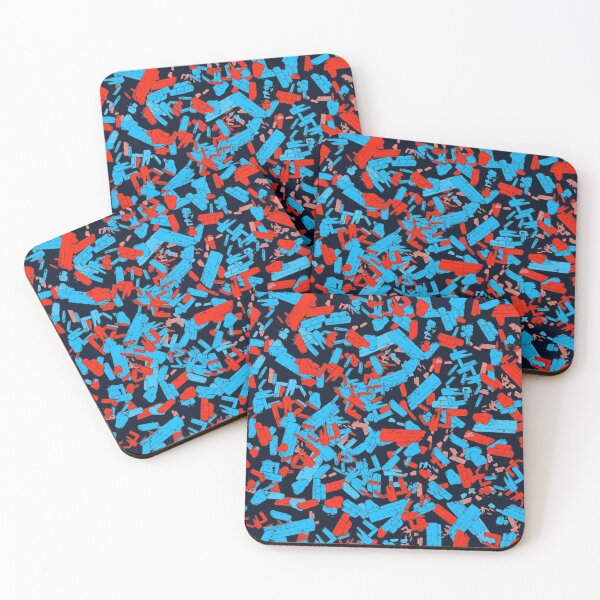 Item preview, Comic book explosion - red blue black designed and sold by Thecolorschemer.