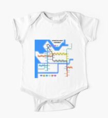 Vancouver Transit Network One Piece - Short Sleeve