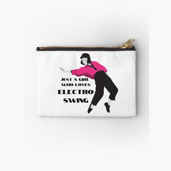 Item preview, Electro Swing Dance Girl Pink designed and sold by TipToppity.