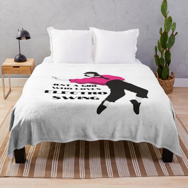 Item preview, Electro Swing Dance Girl Pink designed and sold by TipToppity.
