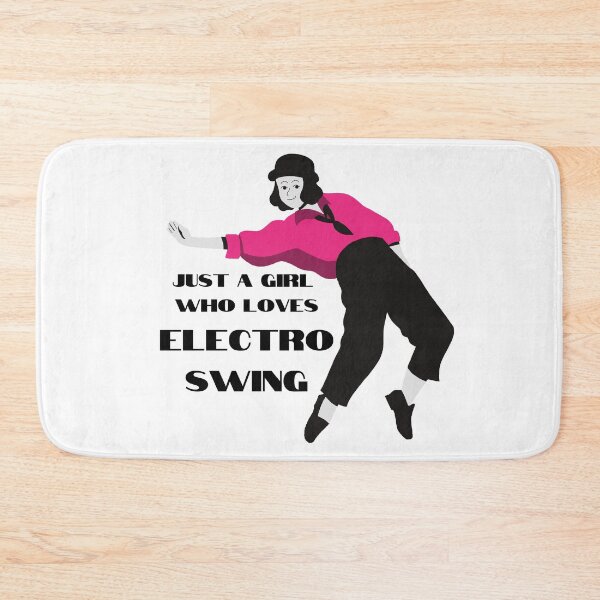 Item preview, Electro Swing Dance Girl Pink designed and sold by TipToppity.