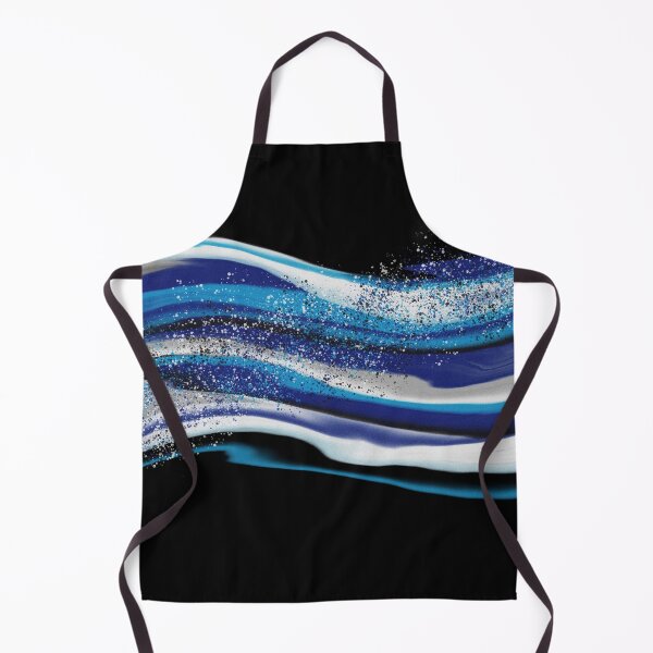 Item preview, Blue Waves, Abstract Fluid Art, Water designed and sold by NMARTWORKS.