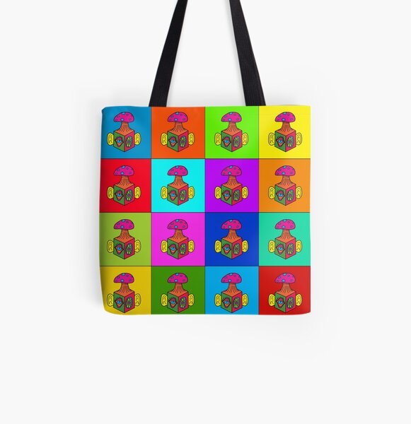 Mind Blocks All Over Print Tote Bag
