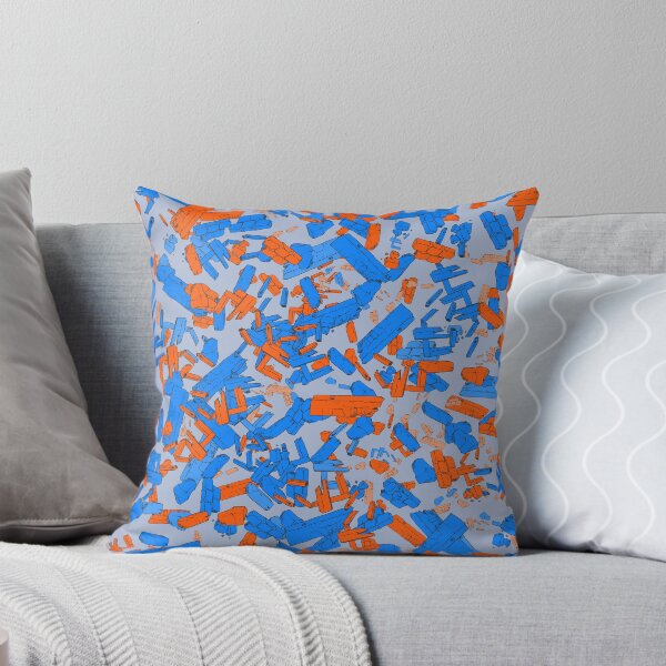 Item preview, Comic book explosion - orange blue grey designed and sold by Thecolorschemer.