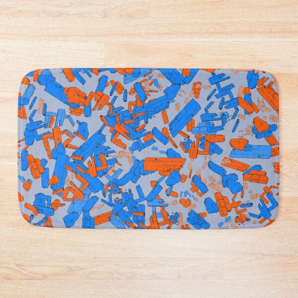 Item preview, Comic book explosion - orange blue grey designed and sold by Thecolorschemer.