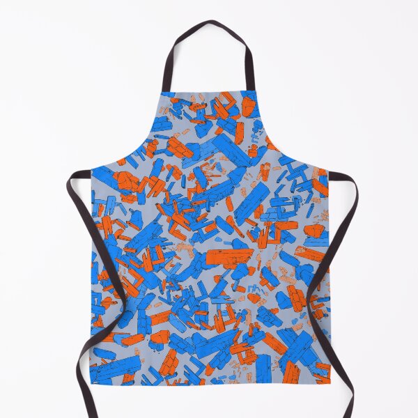 Item preview, Comic book explosion - orange blue grey designed and sold by Thecolorschemer.