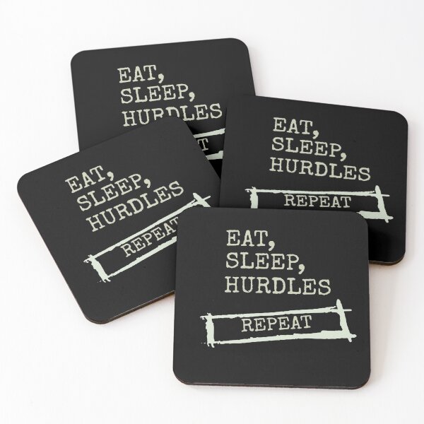 Item preview, eat sleep hurdles repeat designed and sold by youngdstag.