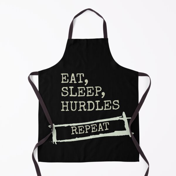 Item preview, eat sleep hurdles repeat designed and sold by youngdstag.