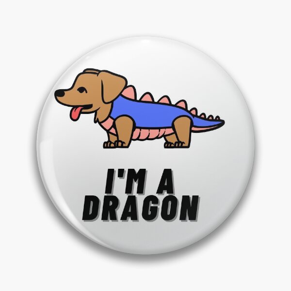 Item preview, Dog dragon designed and sold by mars&muse.