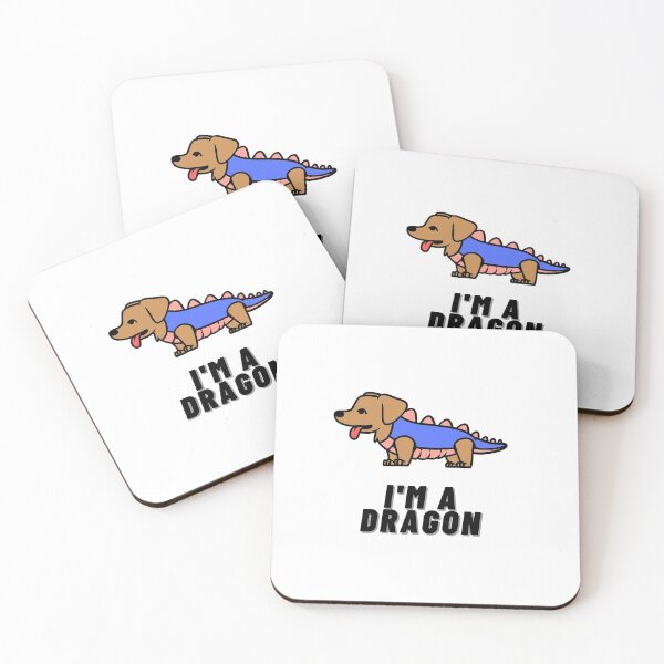 Item preview, Dog dragon designed and sold by mars&muse.