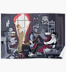 Holmes' Natural Habitat OR Some Light on a Black Mood Poster