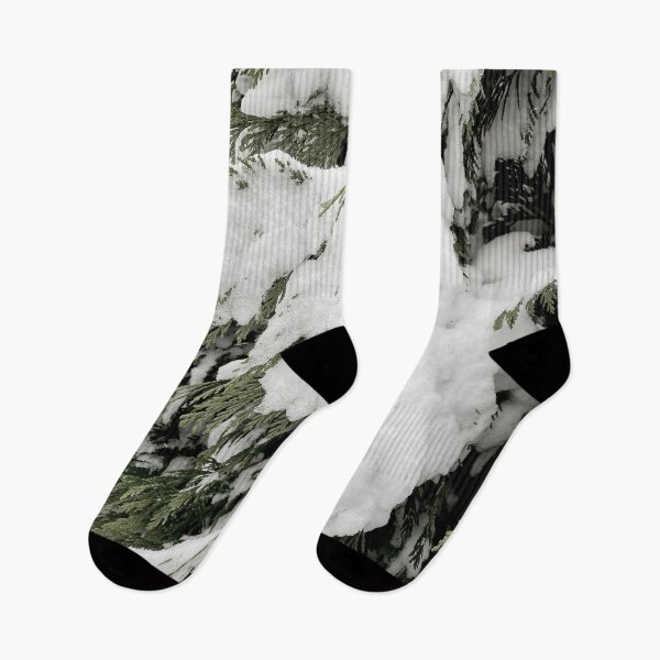 Item preview, Pine tree branches with snow designed and sold by Melissa Peltenburg.