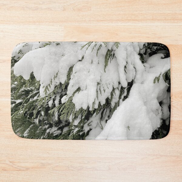 Item preview, Pine tree branches with snow designed and sold by Melissa Peltenburg.