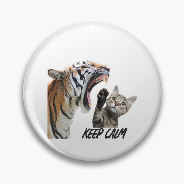 Item preview, tiger cat keep calm designed and sold by NiceShirtY.
