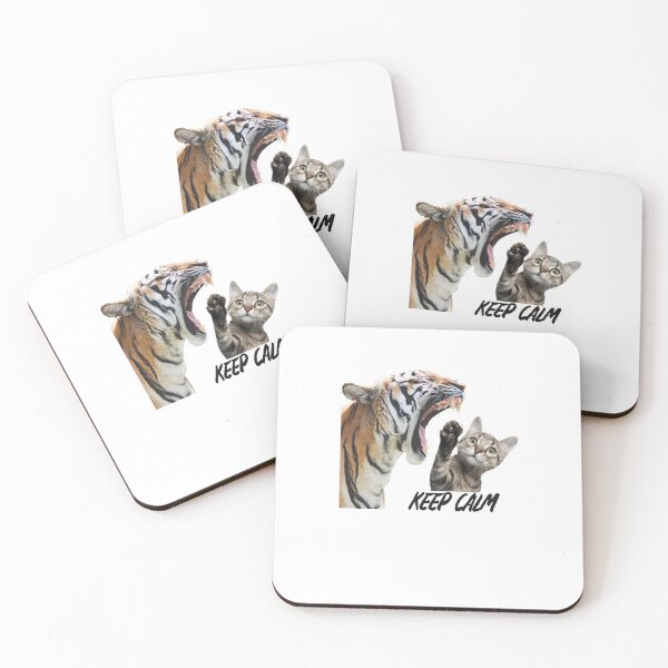 Item preview, tiger cat keep calm designed and sold by NiceShirtY.