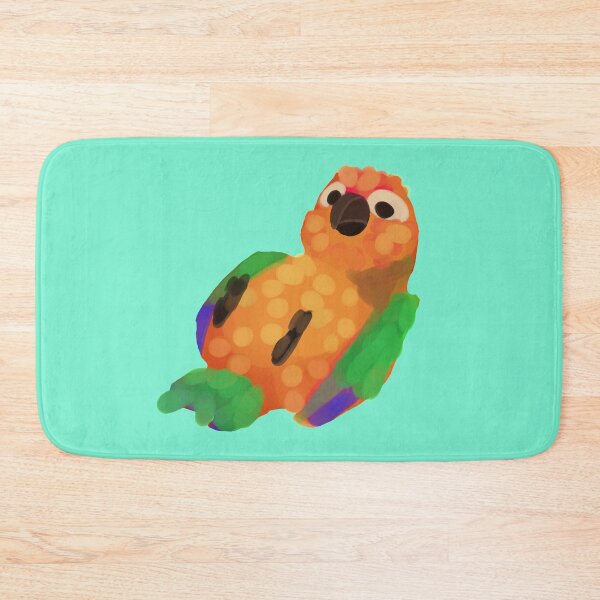 Item preview, orange birb designed and sold by rainetherabbit.