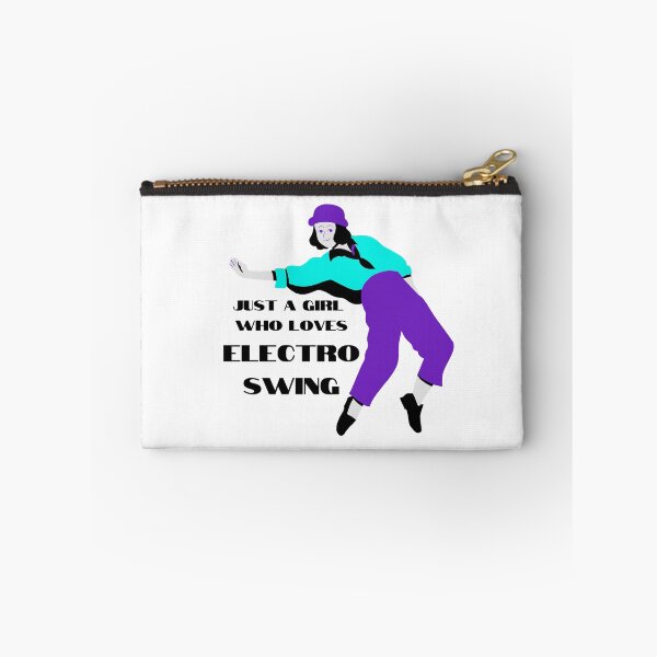 Item preview, Electro Swing Dance Girl Purple designed and sold by TipToppity.