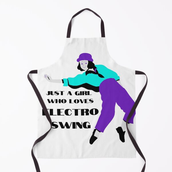 Item preview, Electro Swing Dance Girl Purple designed and sold by TipToppity.