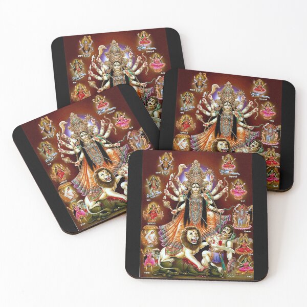 Item preview, Hindu Goddess Durga Print designed and sold by posterbobs.
