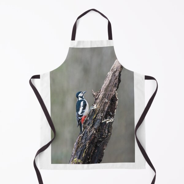 Item preview, A great spotted woodpecker on an old tree trunk designed and sold by Cameranick.
