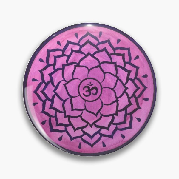 Artikelvorschau, Mandala Kronenchakra entworfen und verkauft von Sandra Steinke.