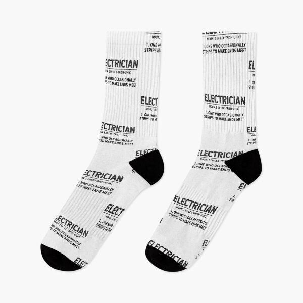 Item preview, Electrician Definition - Jobs Gift Occupation designed and sold by DiogoCalheiros.