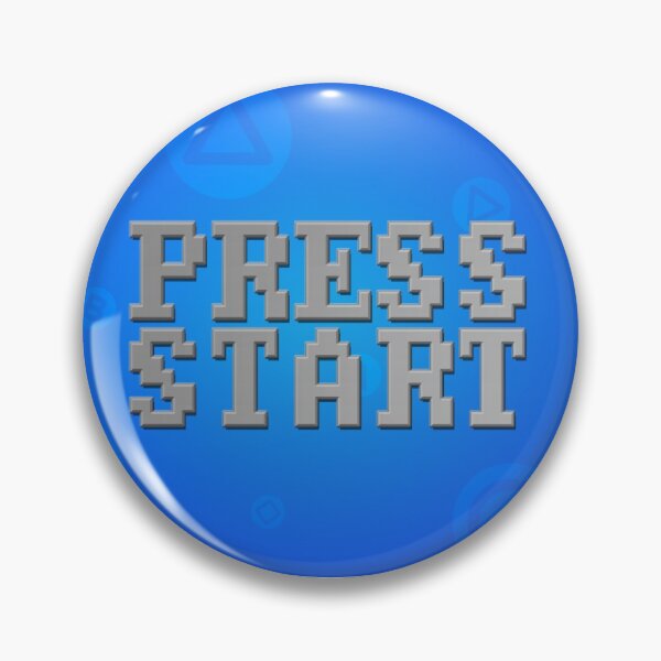 Item preview, Press Start Logo designed and sold by RabbitHoleMedia.