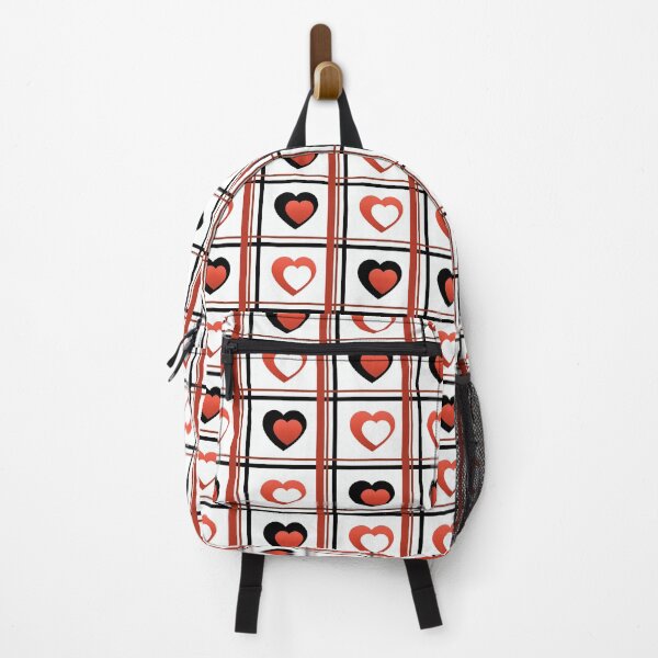 Item preview, White, Black and Red Hearts Plated designed and sold by MaritzaGoodIdea.