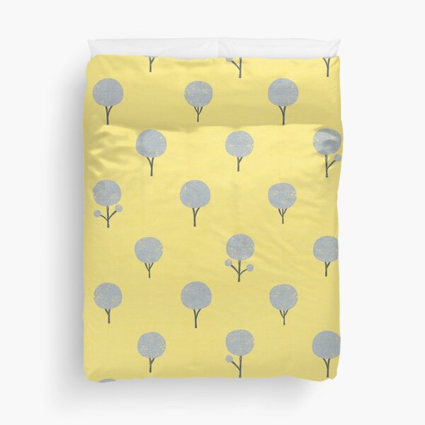 Yellow Forest Duvet Cover