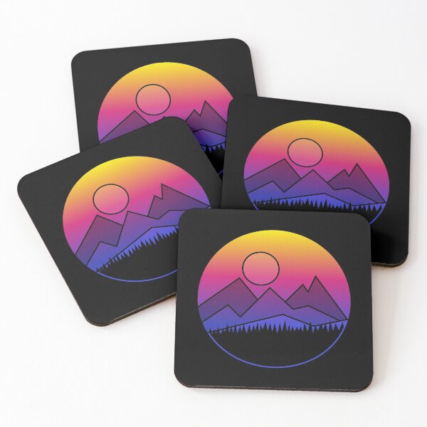 Item preview, Minimalist Modern Mountains designed and sold by BoredGames.