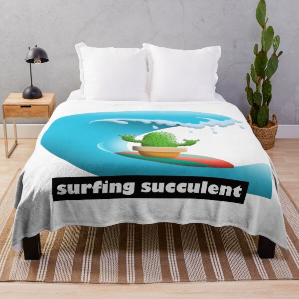 Item preview, Cactus surfeando la gran ola designed and sold by Xdelacra.