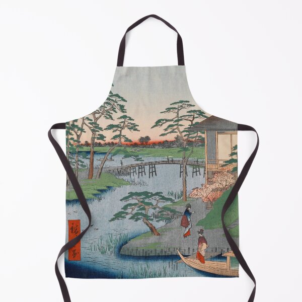 Item preview, Mokuboji Temple Vintage Ukiyo-e Japanese Art designed and sold by VintageArchive.