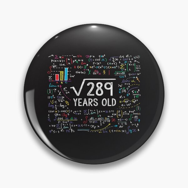 Item preview, Square Root Of 289 17th Birthday 17 Year Old Gifts Math Bday designed and sold by mydesigns15.