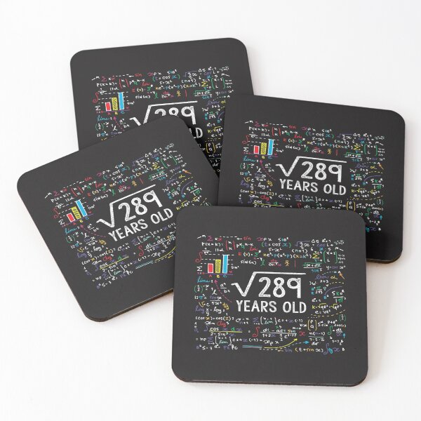 Item preview, Square Root Of 289 17th Birthday 17 Year Old Gifts Math Bday designed and sold by mydesigns15.