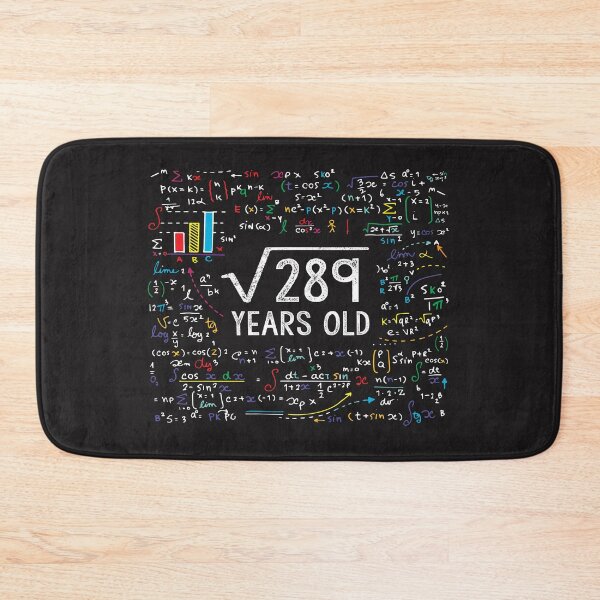 Item preview, Square Root Of 289 17th Birthday 17 Year Old Gifts Math Bday designed and sold by mydesigns15.