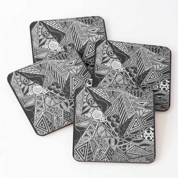 Item preview, Black and white abstract design  designed and sold by Remumisa.
